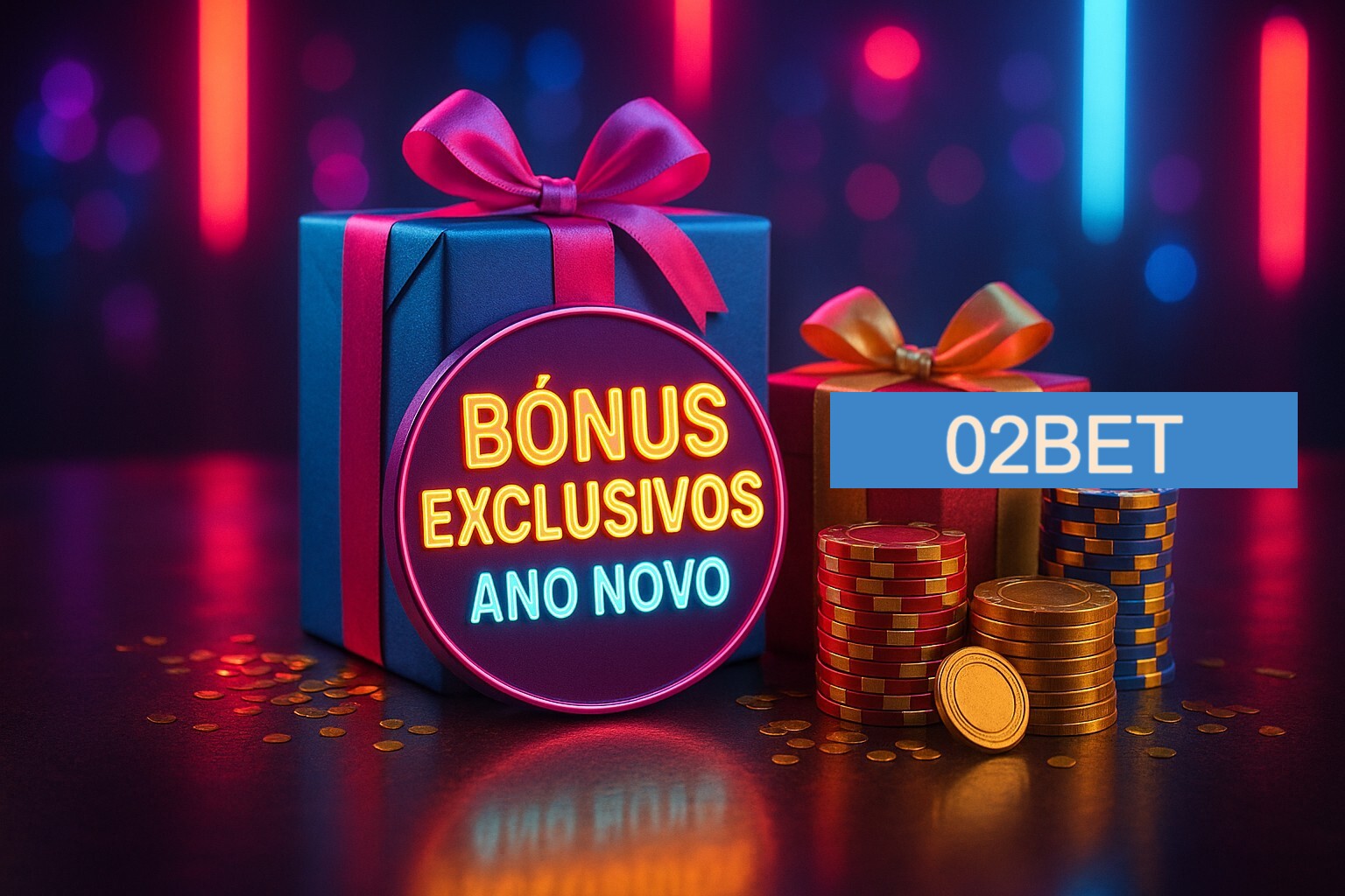Promoções de Ano Novo no 02BET